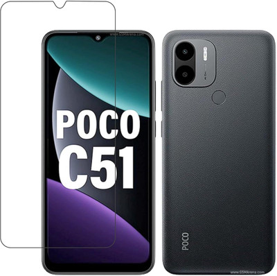 Mobotize Impossible Screen Guard for Xiaomi Poco C51 - Unbreakable Screen Guard(Pack of 1)