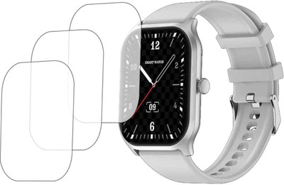 KHWABEEDA Impossible Screen Guard for FIRE BOLTT HUNTER SMART WATCH SCREEN GUARD(PACK OF 3)(Pack of 1)
