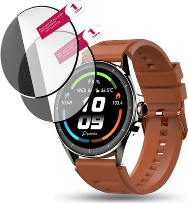 daffin Impossible Screen Guard for Pebble Cosmos Valor(Pack of 2)
