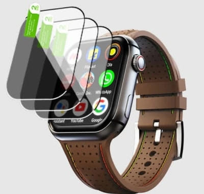 DOWRVIN Impossible Screen Guard for FIRE-BOLTT DREAM SMART WATCH SCREEN GUARD (PACK OF 3)(Pack of 3)