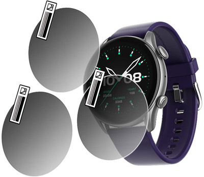 HIDEOUS Impossible Screen Guard for boAt Lunar Space Plus(Pack of 3)