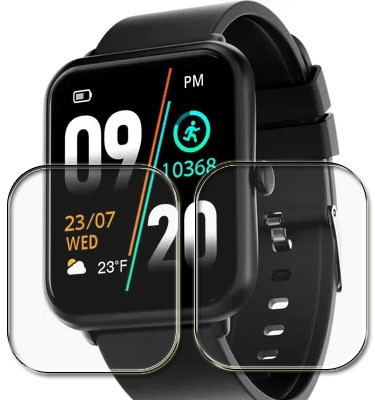 tombik Impossible Screen Guard for U142-Fire Boltt Ninja Call Pro Plus Smartwatch(Pack of 2)