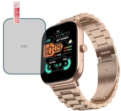 KHWABEEDA Impossible Screen Guard for FIRE- BOLTT STARLIGHT 1.96 BLUETOOTH CALLING SMARTWATCH(Pack of 1)