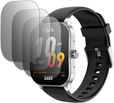DOUMOF Impossible Screen Guard for Amazfit Pop 3S SMARTWATCH(Pack of 3)