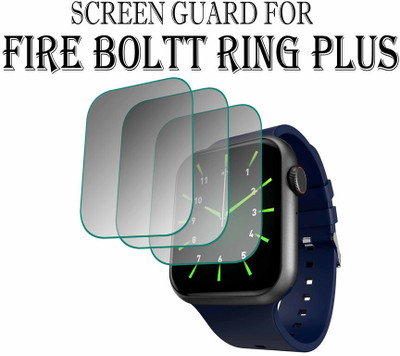 hirdesh Impossible Screen Guard for Fire-Boltt Ring Plus 1.91(Pack of 3)