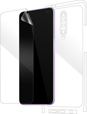 HARVEEN Front and Back Screen Guard for NOV23-Poco X2(Pack of 1)