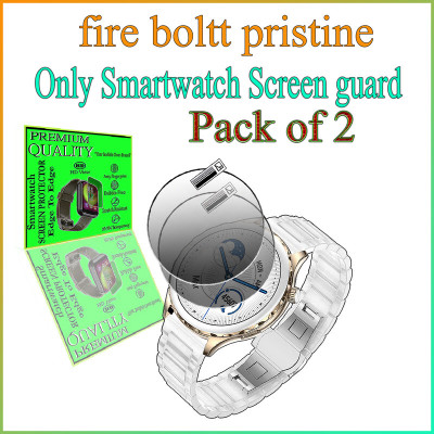 HIDEOUS Impossible Screen Guard for Fire-Boltt Pristine(Pack of 2)