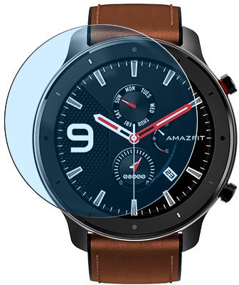 SOMTONE Impossible Screen Guard for Amazfit GTR 47mm Smartwatch(Pack of 1)
