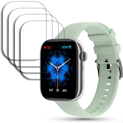 DOWRVIN Impossible Screen Guard for Pebble cosmos max 1.81 inch smart watch (pack of 4)(Pack of 4)