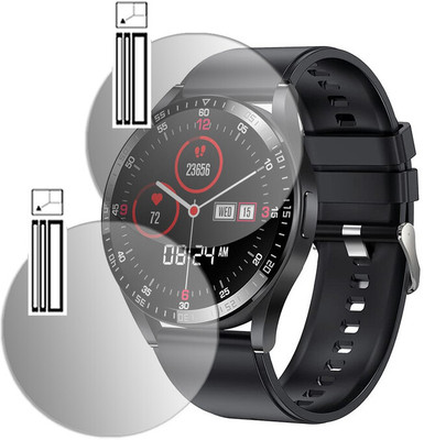 DOUMOF Impossible Screen Guard for AXL Pulse LifeFit SMARTWATCH(Pack of 2)