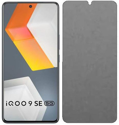 Nishad Edge To Edge Tempered Glass for SB-Matte-NOV23-Iqoo 9 Se(Pack of 1)