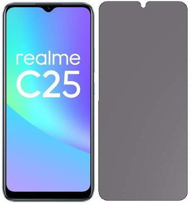 HARVEEN Impossible Screen Guard for Campatible for Privacy-NOV23-Realme C25(Pack of 1)