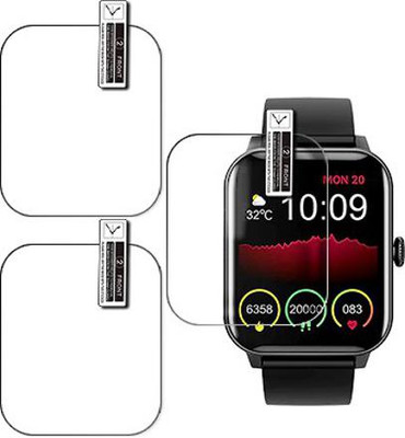 SOMTONE Impossible Screen Guard for Fire-Boltt Ninja Calling Smartwatch(Pack of 3)