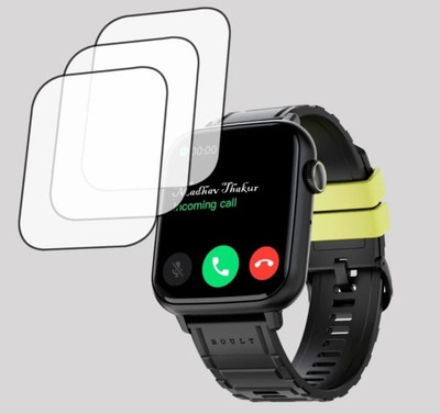 KHWABEEDA Impossible Screen Guard for BOULT DRIFT 2 SMART WATCH (PACK Of 3)(Pack of 3)
