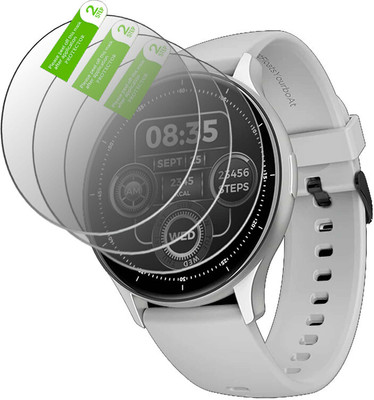 HIDEOUS Impossible Screen Guard for boAt Lunar Peak 1.28(Pack of 3)