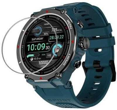 DOWRVIN Impossible Screen Guard for NOISEFIT FORCE PLUS SMARTWATCH(Pack of 1)