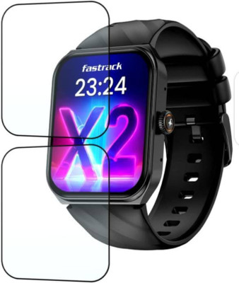 KHWABEEDA Impossible Screen Guard for FASTRACK LIMITIESS X2 1.91 SMART WATCH SCREEN GUARD (PACK OF 2)(Pack of 2)