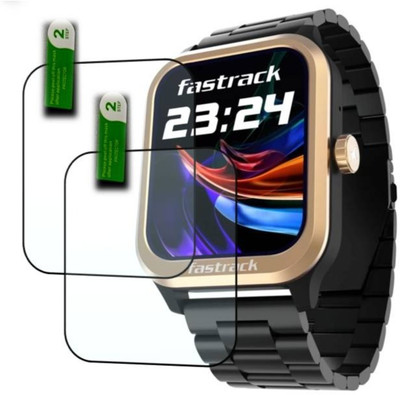 ZIDZEE Impossible Screen Guard for FASTRACK REVOLTT CLASSIC WATCH SCREEN GUARD (P-2)(Pack of 2)