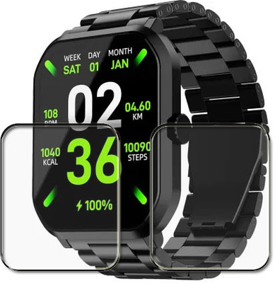tombik Impossible Screen Guard for XCW201-boAt Ultima Select Smartwatch(Pack of 2)