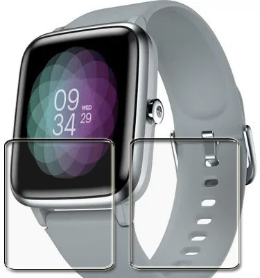 tombik Impossible Screen Guard for D158-Noise ColorFit Pro 5 Smartwatch(Pack of 2)