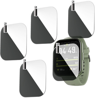 HIDEOUS Impossible Screen Guard for boAt Wave Neo Plus(Pack of 5)