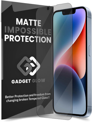 Gadget Glow Impossible Screen Guard for Apple iPhone 14, iPhone 14, iPhone 13, iPhone 13 Pro(Pack of 1)