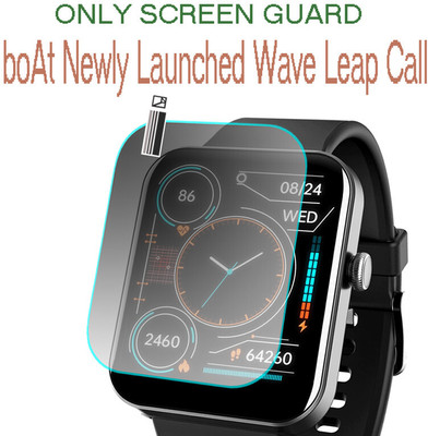 HIDEOUS Impossible Screen Guard for boAt Wave Leap Call(Pack of 1)