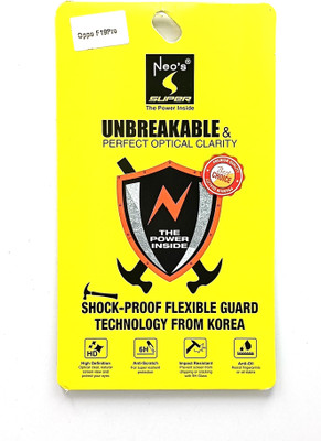 oval designs Impossible Screen Guard for Oppo F19 PRO(Pack of 1)