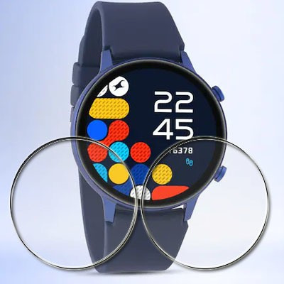 tombik Impossible Screen Guard for PV133-REFLEX PLAY PLUS SMART WATCH(Pack of 2)
