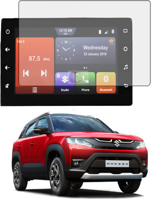Zealsy Impossible Screen Guard for Compatible For MARUTI SUZUKI BREZZA VXI ZXI 7 Inch Infotainment System Touch Screen Guard Protector Accessories(Pack of 1)