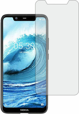 MOBART Tempered Glass Guard for NOKIA 7.1 PLUS (Flexible & Shatterproof)(Pack of 1)