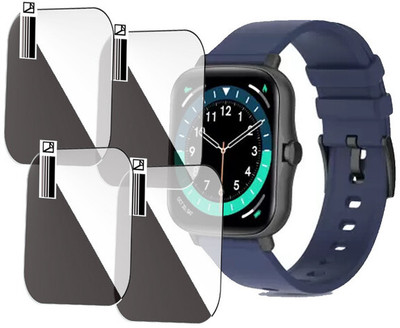 daffin Impossible Screen Guard for Pebble Cosmos Pro 1.7inch(Pack of 4)
