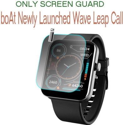HIDEOUS Impossible Screen Guard for boAt Wave Leap Call(Pack of 1)