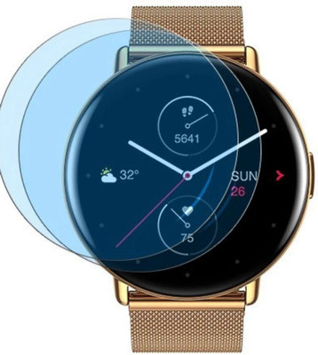 KHWABEEDA Impossible Screen Guard for Amazfit Zepp E Circle Smart watch screen guard (pack of 2)(Pack of 2)