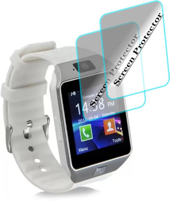 DB Impossible Screen Guard for Dz09 Bluetooth Calling SMARTWATCH(Pack of 2)