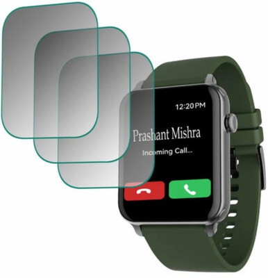 KHWABEEDA Impossible Screen Guard for Boat wave voice 1.69 inch smart watch( pack of 3)(Pack of 3)