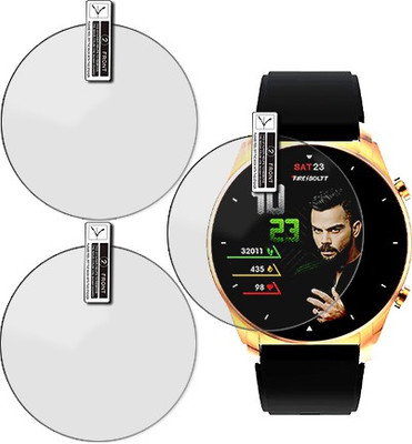 SOMTONE Impossible Screen Guard for Fire-Boltt Thunder Smartwatch(Pack of 3)