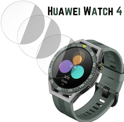 FCS Edge To Edge Screen Guard for Huawei Watch 4(Pack of 5)