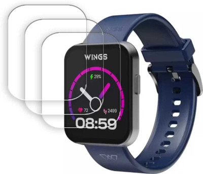ZIDZEE Impossible Screen Guard for WINGS META 1.85 WATCH SCREEN GUARD(Pack of 3)