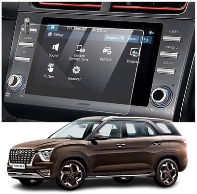 A.K.S.G. Impossible Screen Guard for Hyundai Alcazar 8 Inch [2021-Running](Pack of 1)