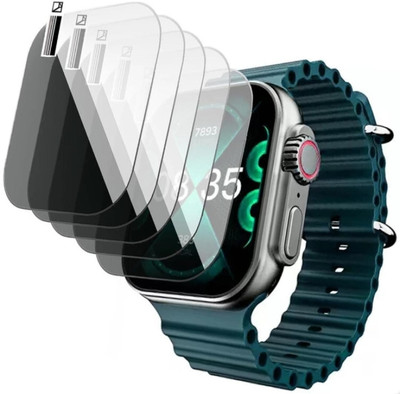 DOWRVIN Impossible Screen Guard for BOAT WAVE GENESIS PRO 1.96 SMART WATCH SCREEN GUARD ( PACK OF 5)(Pack of 5)