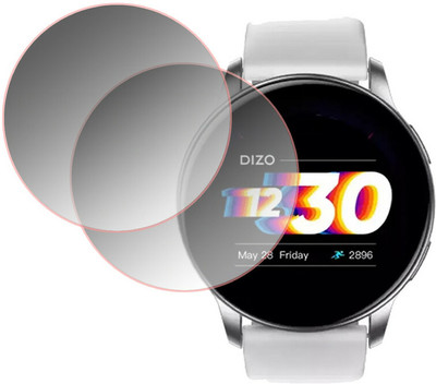 YCHROZE Impossible Screen Guard for DIZO WATCH R(Pack of 2)
