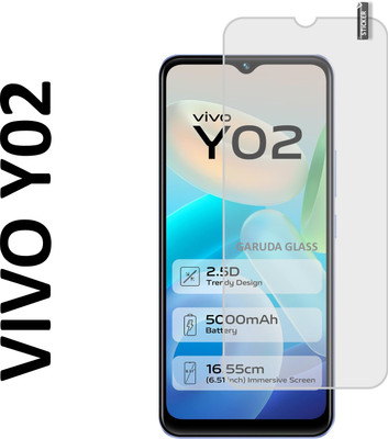GARUDA GLASS Impossible Screen Guard for VIVO Y02(Pack of 1)