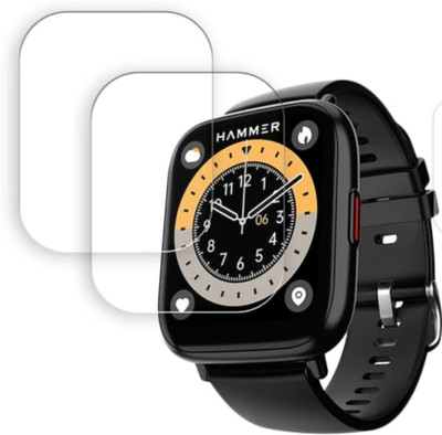 DB Impossible Screen Guard for HAMMER FIT PLUS 1.85 SMART WATCH SCREEN GUARD ( PACK OF 2)(Pack of 2)