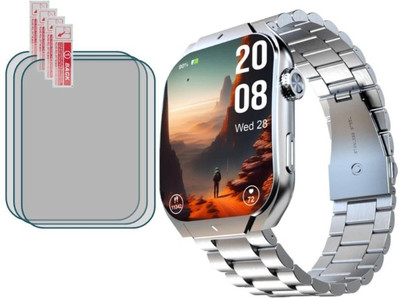 DOWRVIN Impossible Screen Guard for BEATXP UNBOUND CURV 1.96 BLUETOOTH CALLING SMART WATCH (PACK OF 3)(Pack of 3)