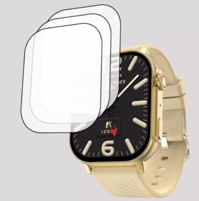 KHWABEEDA Impossible Screen Guard for HAMMER ARCTIC 2.04 SMART WATCH SCREEN GUARD (PACK OF 3)(Pack of 3)