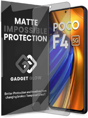 Gadget Glow Impossible Screen Guard for Poco F4 5G, Poco F3 GT 5G, Poco F4(Pack of 1)