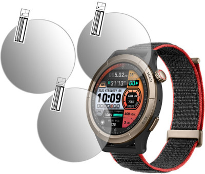 DOUMOF Impossible Screen Guard for Amazfit Cheetah Pro SCREEN(Pack of 3)