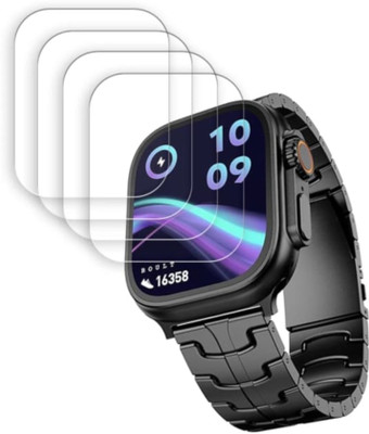 DB Impossible Screen Guard for BOULT CROWN PRO 2.01 SMART WATCH SCREEN GUARD ( PACK OF 4)(Pack of 4)