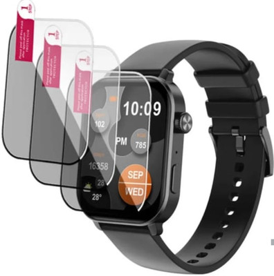 AHWAVEEDA Impossible Screen Guard for BEATXP UNBOUND PRO 1.96 SMART WATCH SCREEN GUARD (PACK OF 3)(Pack of 3)